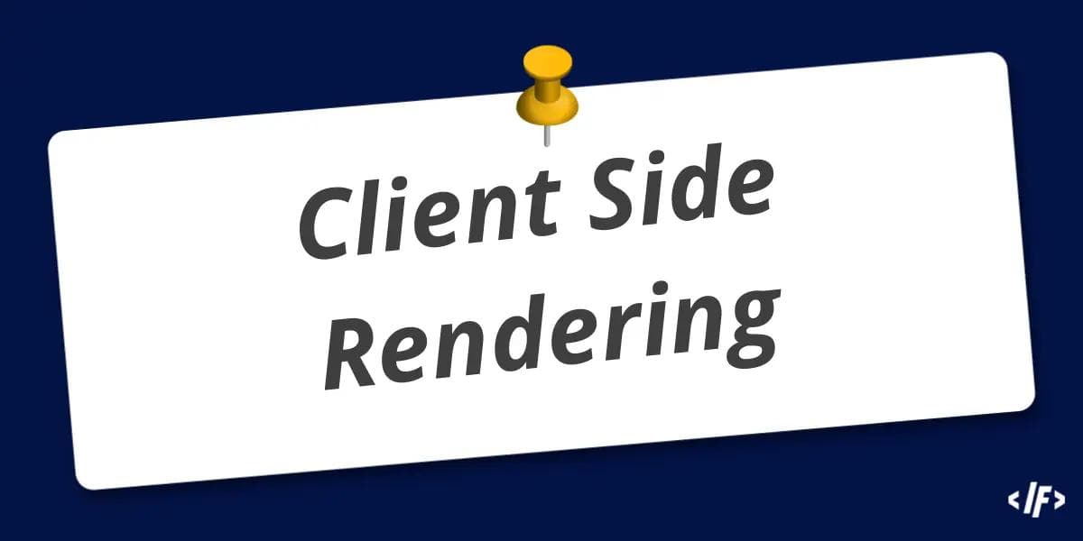 Cover Image for Client Side Rendering